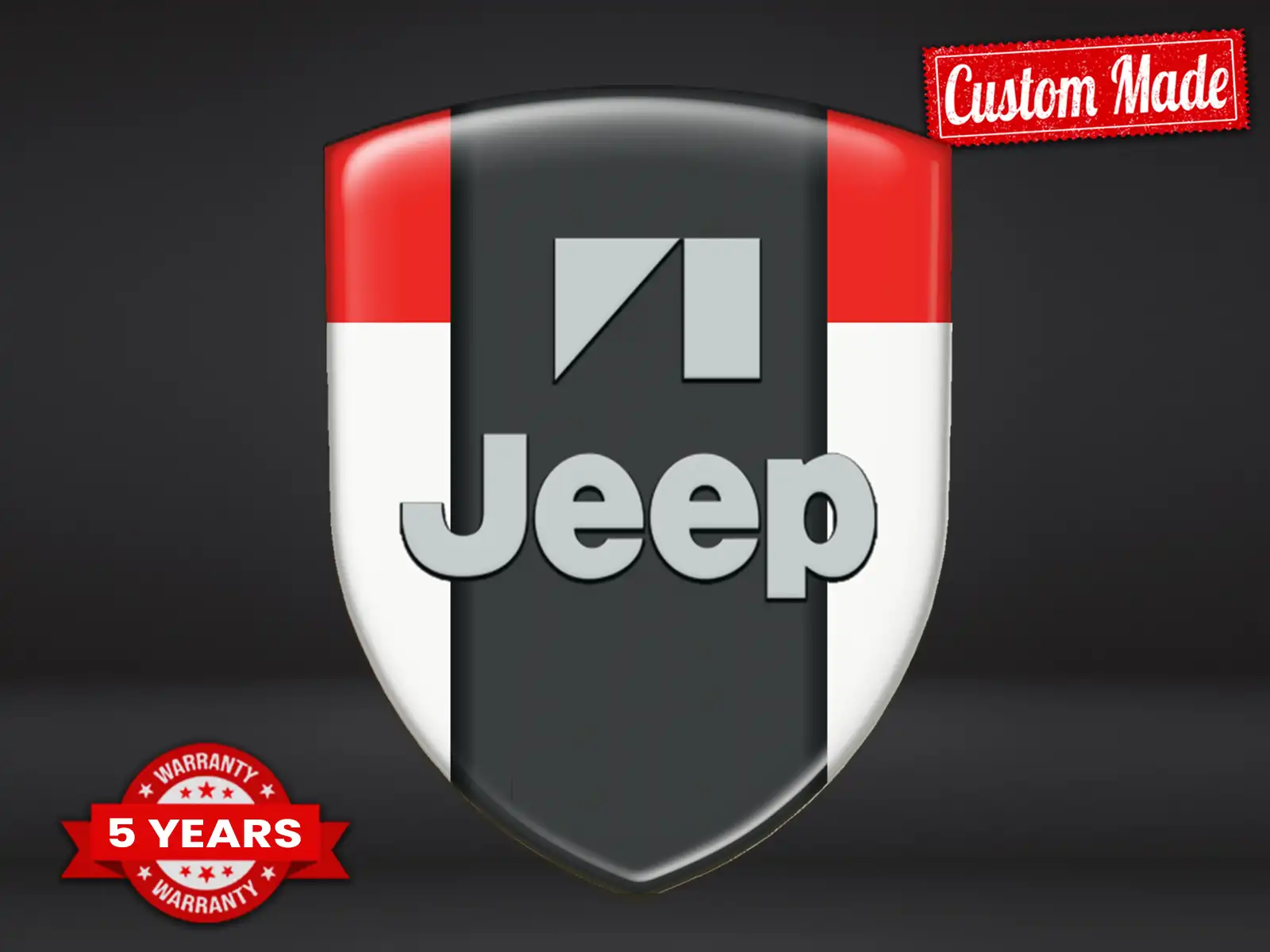 Jeep Pegatina Puerta Automática Deporte Estrella Personalizable